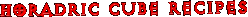 [Horadric Cube Recipes]